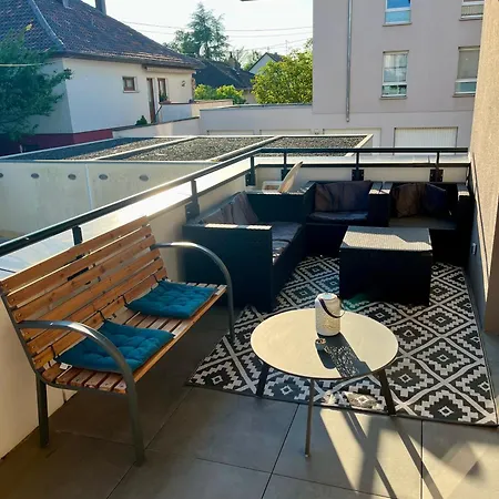 아파트 Calme Avec Terrasse