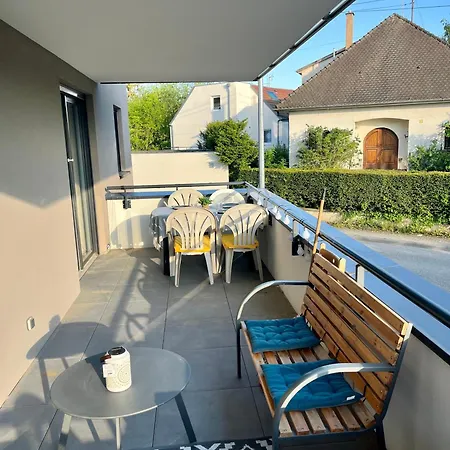 아파트 Calme Avec Terrasse *